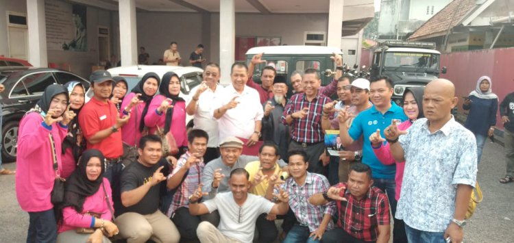 Giliran Cek Endra Ambil Formulir ke PDIP, Syahrasadin Optimis CE Menang