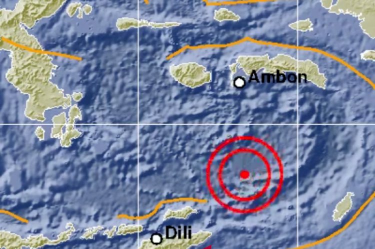 Gempa Mag 6,4 di Laut Banda Bukti  Subduksi Banda Masih Aktif