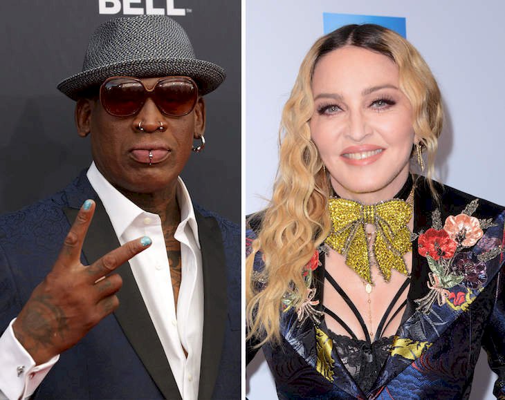 Madonna Kecewa, Dennis Rodman Tak Sanggup Menghamilinya Walau Dikasih Duit USD20 Juta