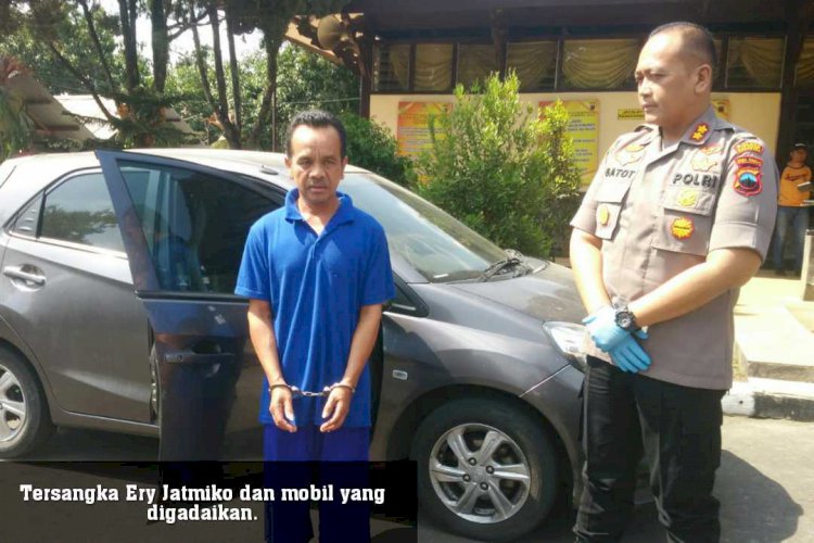 Gadaikan Mobil Lalu Kabur ke Jambi, Warga Tegalrejo Diringkus Polisi