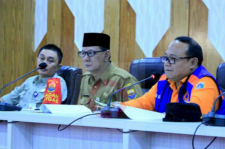 Terima Bantuan Satgas TBP Karhutla, Sekda Ucapkan Terimakasih Kepada Pemprov DKI