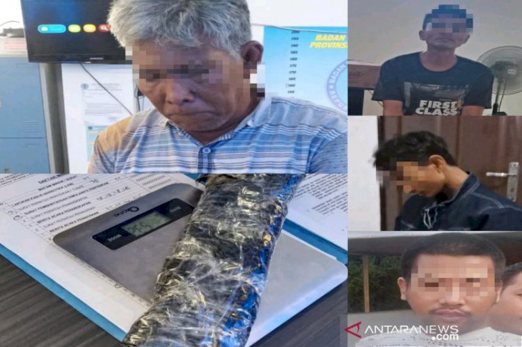 Napi Lapas Banjarbaru Kendalikan Sabu Jaringan Malaysia