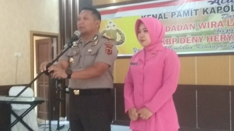 Kenal Pamit Kapolres Sarolangun, AKBP Dadan: Silaturahmi Tetap Kita Jaga