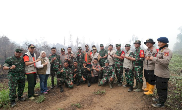 Fachrori Apresiasi BNPB Bantu Atasi Kebakaran Hutan dan Lahan Jambi