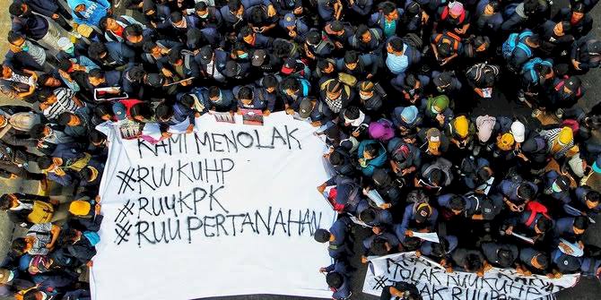 Mahasiswa: Kita Tolak Berbagai RUU Bukan Menunda