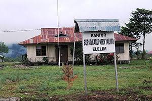 Gedung Bekas Kantor Bupati Yalimo Papua Dibakar Orang Tak Dikenal