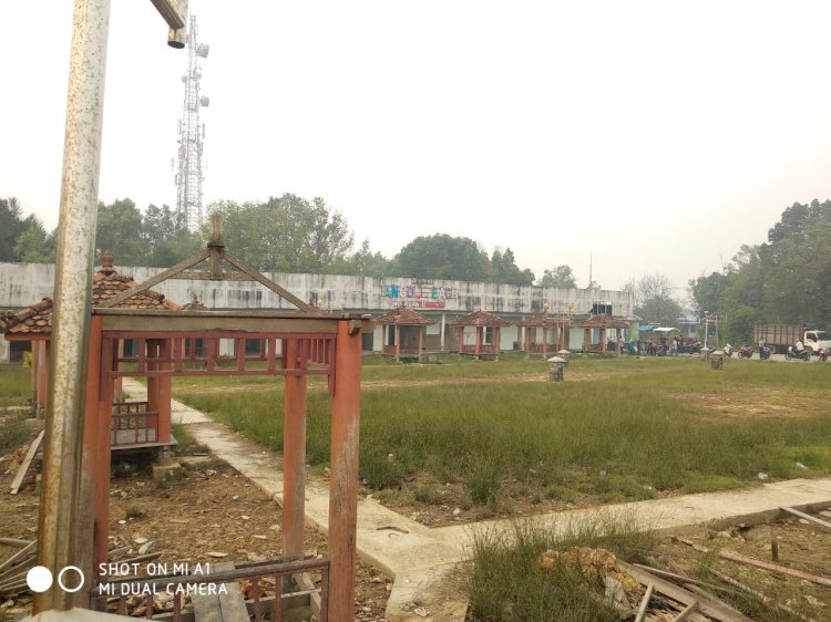 Lapor Pak Bupati Safrial! Ancol Beach Kualatungkal Terbengkalai