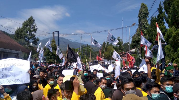 Ribuan Mahasiswa Cipayung dan BEM Kerinci Unjuk Rasa, Ini 7 Tuntutannya...