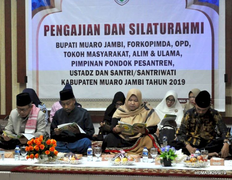 Pemkab Muarojambi Rutin Gelar Pengajian Sebulan Sekali