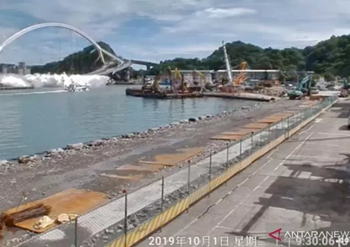 Dua WNI Tewas akibat Jembatan Runtuh di Taiwan