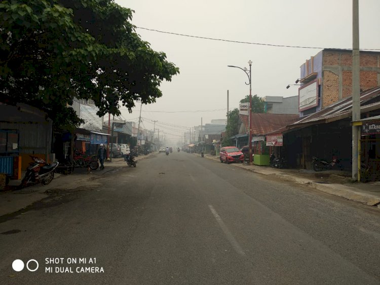 Kabut Asap dari Tetangga Selimuti Tanjab Barat