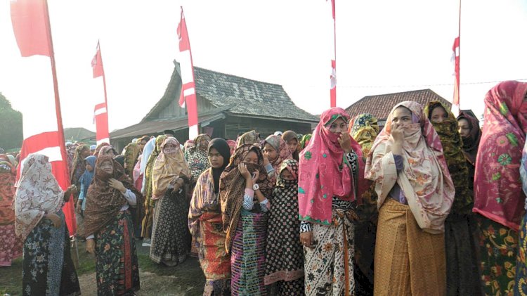 Keunikan Tudung Lingkup Jambi, Begini Cara Tobo Tanjung Pasir Lestarikan