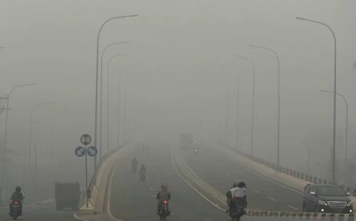 BMKG: Kabut Asap Semakin Pekat Karena Titik Panas Fluktuatif