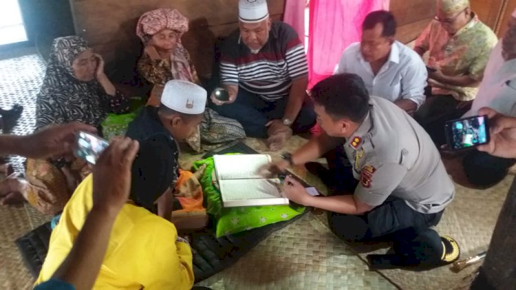 Kapolres Ini Menangis Ketika Lihat M Husin Anak Yatim Piatu Baca Al Qur'an