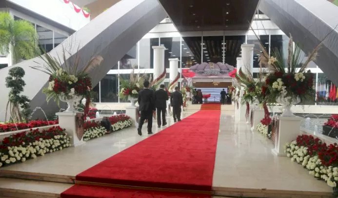 Pelantikan Presiden, Kompleks MPR Dilarang Letakkan Karangan Bunga