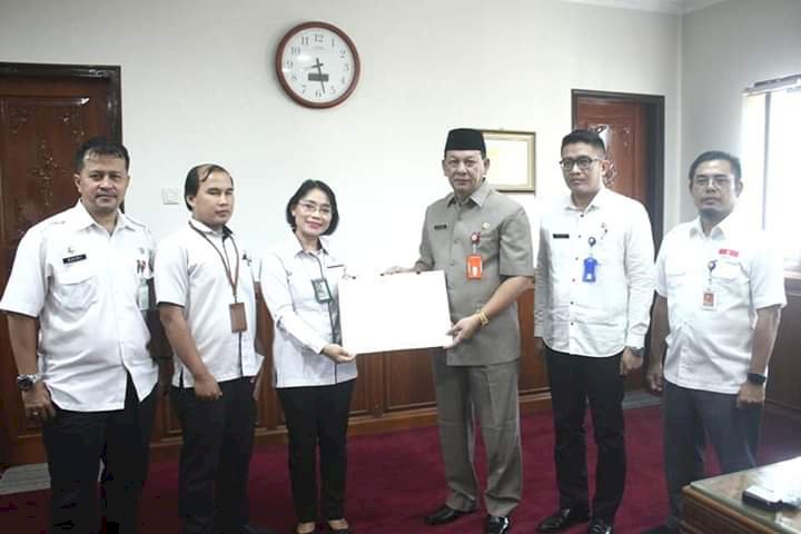 Sekda Teken MoU Uji Petik Pencegahan Korupsi Bersama BPS