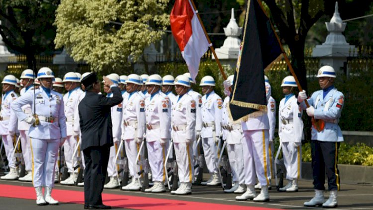 Sertijab Menhan, Ryamizard: Selamat Prabowo Kawan Saya, Satu Tingkat Satu Kompi Sama-sama Terus