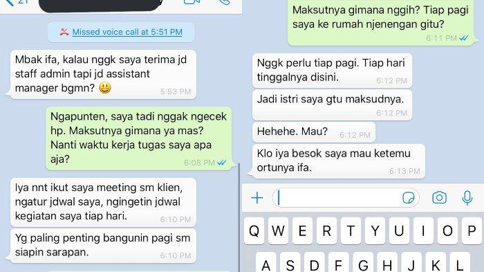 Viral Gadis Cantik Dilamar Bos Perusahaan saat Ngelamar Kerja, Begini Reaksinya