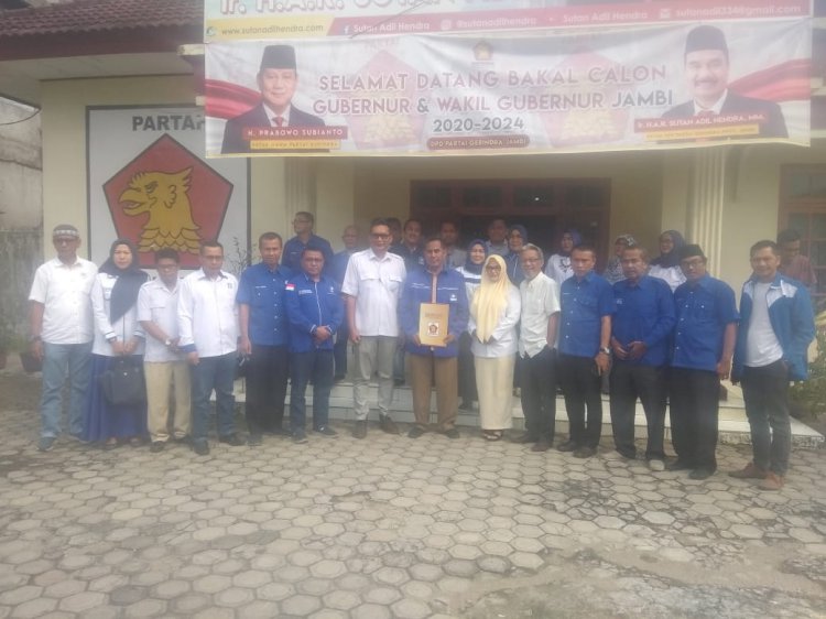 Lirik Gerindra, Bakri Utus Pengurus DPW PAN Ambil Formulir