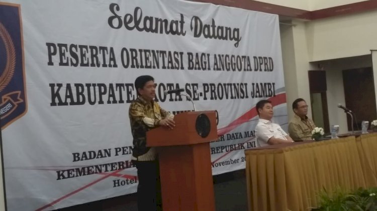 Luar Biasa! Di Kementerian Dalam Negeri, Ketua DPRD Sarolangun Wakili Enam Kabupaten di Provinsi Jambi