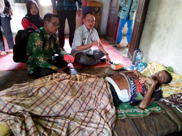 Pengidap Sakit Liver, Rahman Butuh Uluran Tangan untuk Berobat dan Kursi Roda