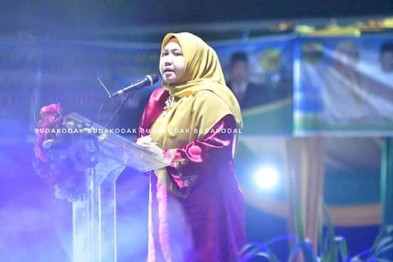 Bupati Masnah Buka MTQ ke-17 Tingkat Kabupaten Muarojambi di Bahar Selatan