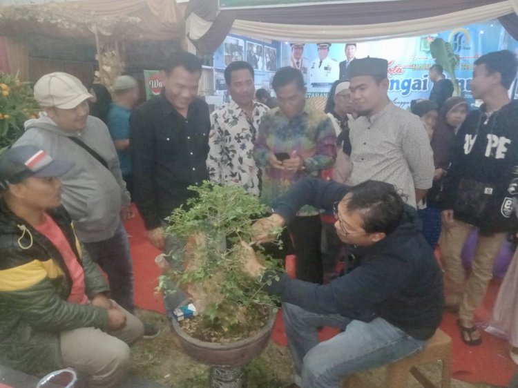 Komunitas Bonsai Kota Sakti Ramaikan Pekan Harmoni & Sungai Penuh Expo