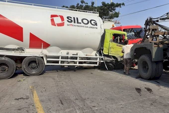 Tabrakan Beruntun Terjadi di Jalan Pantura Pati