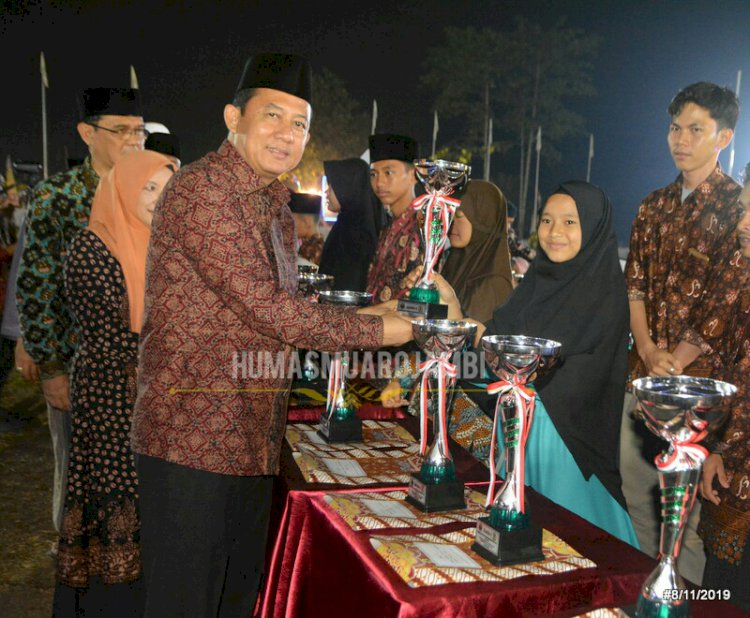 Wabup BBS Tutup Perhelatan MTQ ke-17 Tingkat Kabupaten Muarojambi
