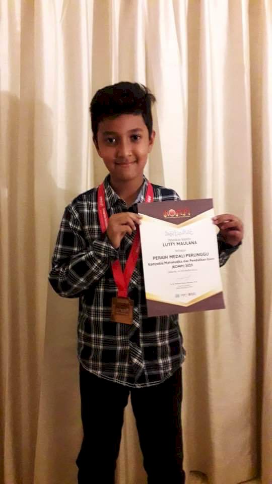 Lutfy Maulana Putra Wawako Jambi Raih Perunggu KOMPI tingkat Nasional