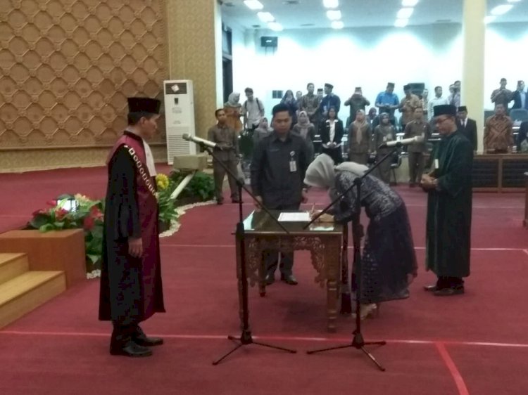Pelantikan Roro Sebagai Wakil 2 DPRD Kota Jambi Tak Dihadiri Anggota Fraksi Demokrat, Ada Apa?