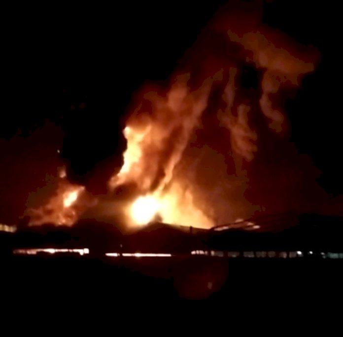PT ABP Kubu Kandang Ludes Terbakar