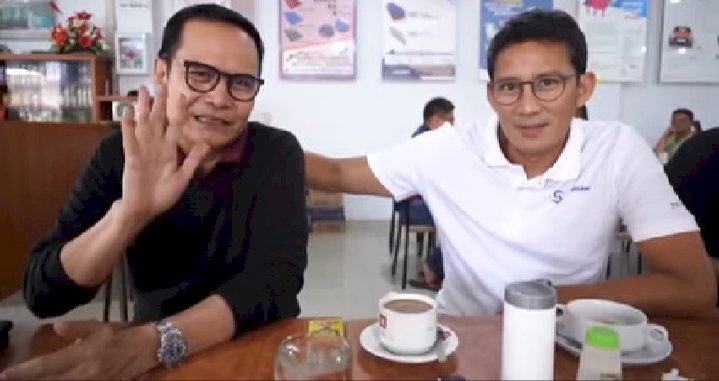 Bawa Program OK OC Sandiaga Uno ke Kerinci, Tapi Mampir Dulu di Kopitiam Jambi
