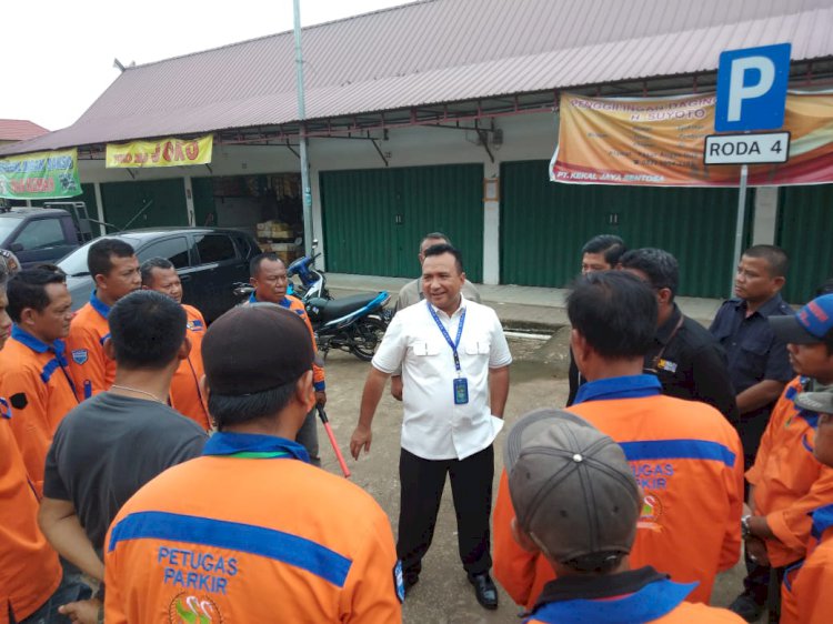 Antisipasi Curanmor, Dirreskrimum Polda Jambi Sidak Parkir Pasar Angso Duo