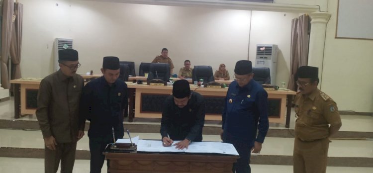 APBD 2020 Kabupaten Sarolangun Disahkan