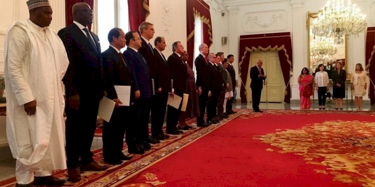 14 Dubes Luar Biasa Berkuasa Penuh Tiba di Istana Jakarta