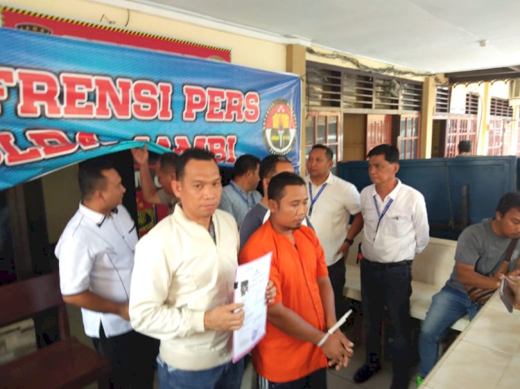 Polda Jambi Tangkap Penyebar Video yang Juga DPO SMB Jambi