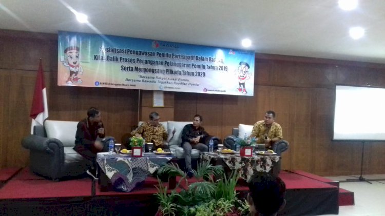 Sosialisasi Partisipatif, Bawaslu Muarojambi Sebut UU Pilkada dan UU Pemilu Ada Yang Tidak Sinkron