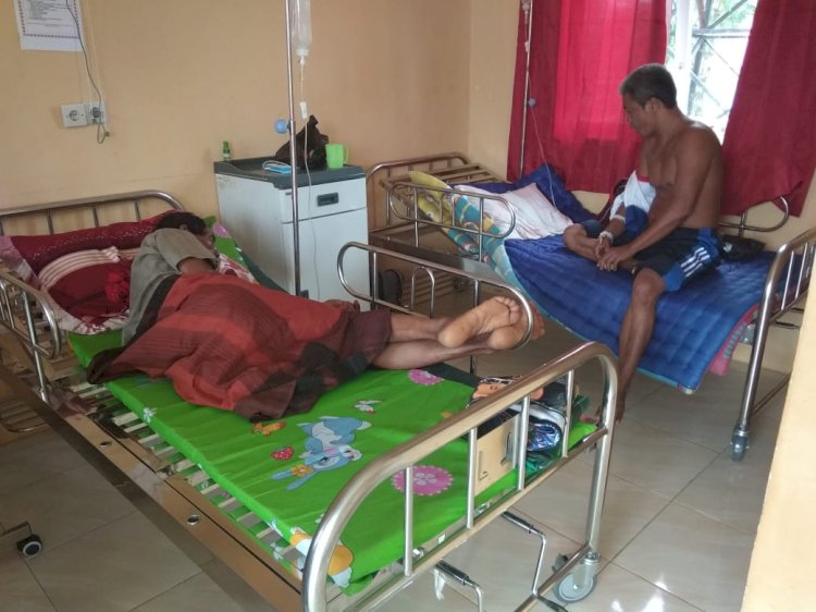 Diduga Keracunan Saat Hadiri Kenduri, Belasan Warga Merangin Dilarikan ke Puskesmas