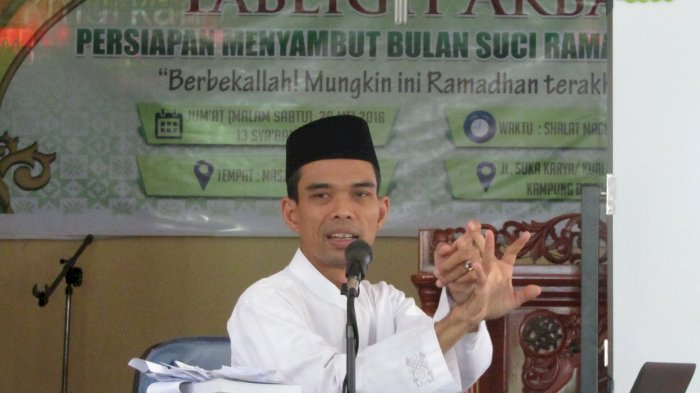 Ustadz Abdul Somad Gugat Cerai Istrinya