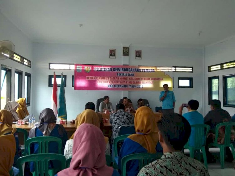 Bangkitkan Semangat Pemuda Berwirausaha, DPD KNPI Merangin Gelar Pelatihan