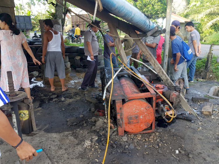 Dihantam Kompresor Meledak, Warga Mandiangin Tewas