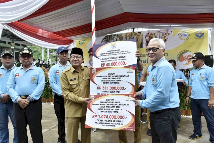 Peringati Hari Kesetiakawanan Sosial, Gubernur Fachrori Gandeng Perusahaan Bantu Masyarakat