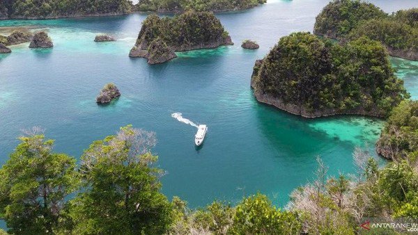 Begini Kronologi Kapal Pesiar Kandas di Kawasan Konservasi Raja Ampat