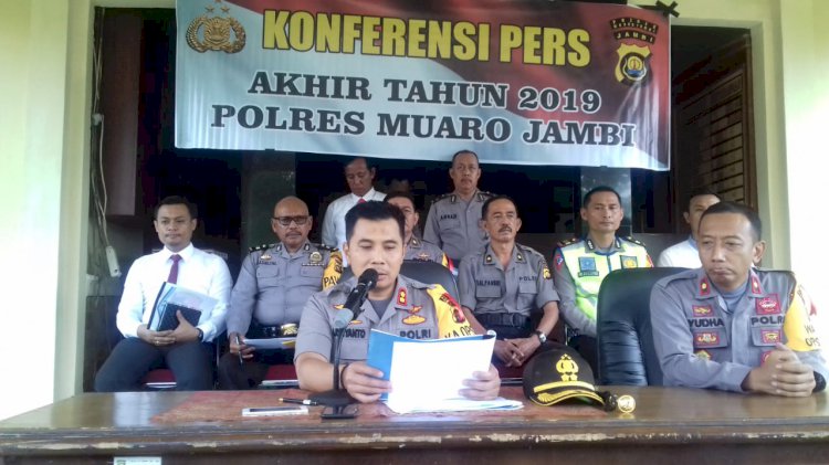 Sepanjang 2019, 338 Kasus Kejahatan Terjadi di Muarojambi