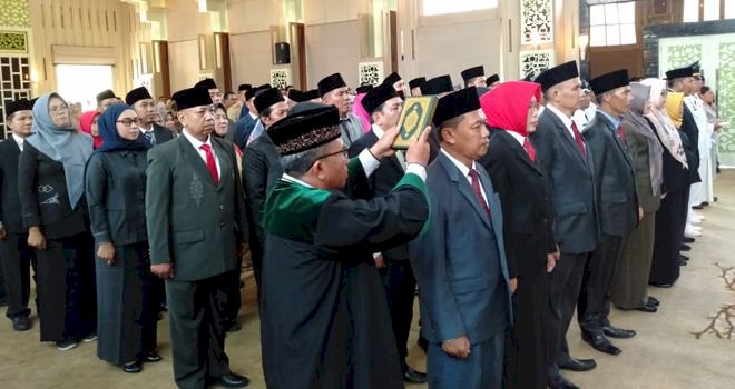 Sebelum Dilarang Bawaslu, Pemkot Jambi Pun Rotasi 71 Pejabat