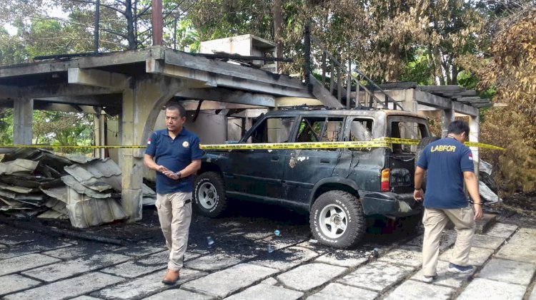 Selidiki Penyebab Kebakaran Rumah Jurnalis Kompas, Polres Muarojambi Gandeng Tim Labfor Polda Sumsel