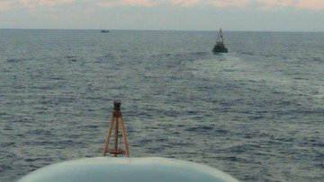 KRI Usman Harun & Dua KRI Lain Usir Kapal China Sedang Tebar Jala di Natuna