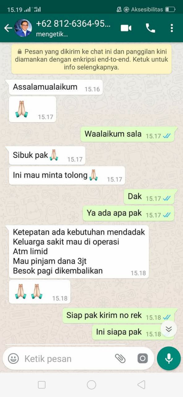 Namanya Dicatut Minta Sejumlah Duit, Cagub & Ketua DPW PAN Jambi: Ini Nggak Bener!