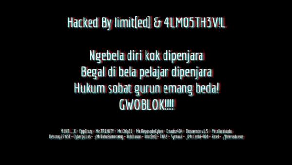 Website Pengadilan Negeri Kepanjen Malang Diretas Hacker, Begini Pesannya...